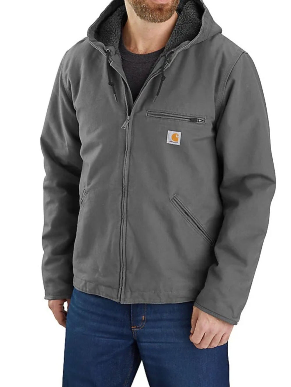 Carhartt Washed Duck Sierra Sherpa Jacket Size 4XL Warm 3 Rated NWT